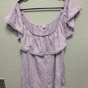 Old navy off the shoulder top